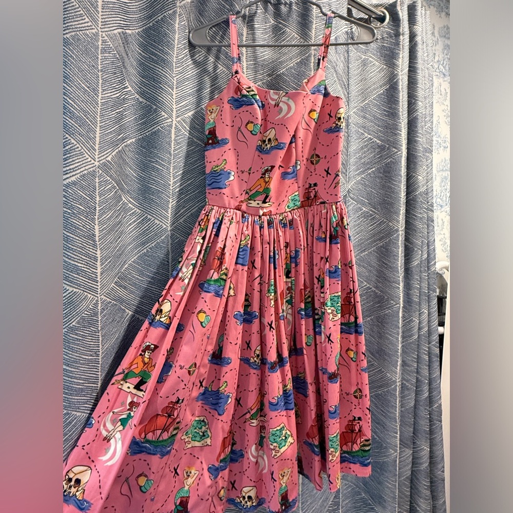 Pinupgirl Couture pink Neverland dress Size M